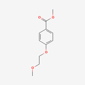 molecular formula C11H14O4 B2426708 Methyl 4-(2-methoxyethoxy)benzoate CAS No. 60893-68-7