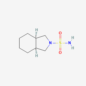 rac(3aR,7aS)-octahydro-1H-isoindole-2-sulfonamide, cis