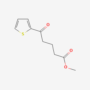 molecular formula C10H12O3S B2426900 Methyl 5-Oxo-5-(2-thienyl)pentanoate CAS No. 18760-47-9; 847416-99-3