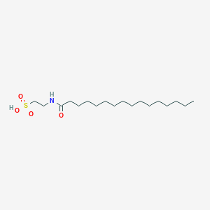 molecular formula C18H37NO4S B024273 N-棕榈酰牛磺酸 CAS No. 83982-06-3
