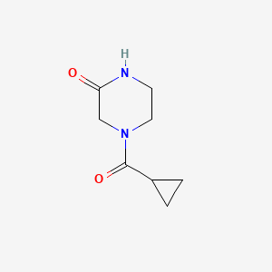 4-(Cyclopropylcarbonyl)piperazin-2-one