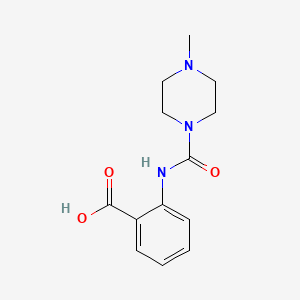 2-(4-Methylpiperazine-1-carboxamido)benzoic acid