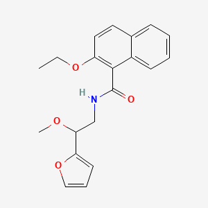 2-ethoxy-N-(2-(furan-2-yl)-2-methoxyethyl)-1-naphthamide