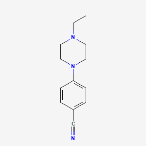 B2427755 4-(4-Ethylpiperazino)benzonitrile CAS No. 186650-78-2