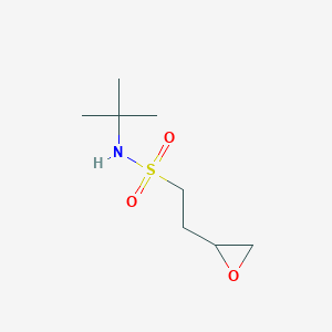 N-tert-butyl-2-(oxiran-2-yl)ethane-1-sulfonamide
