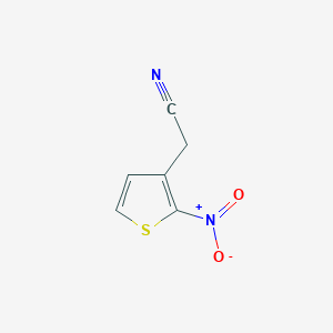 (2-Nitro-3-thienyl)acetonitrile