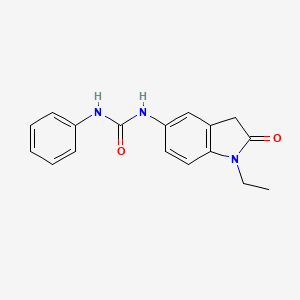 1-(1-Ethyl-2-oxoindolin-5-yl)-3-phenylurea
