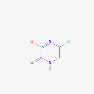 5-Chloro-3-methoxy-1H-pyrazin-2-one