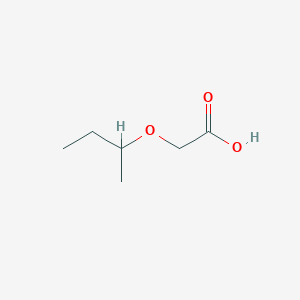 molecular formula C6H12O3 B2427999 2-(Butan-2-yloxy)acetic acid CAS No. 99116-02-6