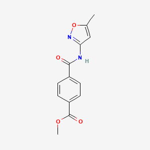 Methyl 4-((5-methylisoxazol-3-yl)carbamoyl)benzoate