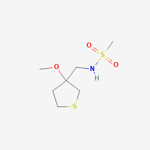 N-((3-methoxytetrahydrothiophen-3-yl)methyl)methanesulfonamide