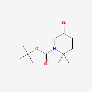 Tert-butyl 6-oxo-4-azaspiro[2.5]octane-4-carboxylate