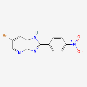 6-Bromo-2-(4-nitrophenyl)-3H-imidazo[4,5-b]pyridine