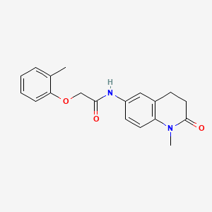 N-(1-methyl-2-oxo-1,2,3,4-tetrahydroquinolin-6-yl)-2-(o-tolyloxy)acetamide
