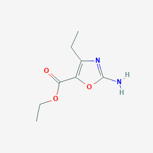 Ethyl 2-amino-4-ethyl-1,3-oxazole-5-carboxylate