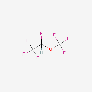 molecular formula C3HF7O B2428269 1,1,1,2-四氟-2-(三氟甲氧基)乙烷 CAS No. 2356-62-9