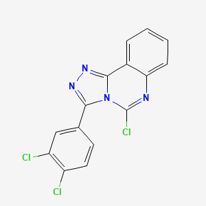 5-Chloro-3-(3,4-dichlorophenyl)-[1,2,4]triazolo[4,3-c]quinazoline