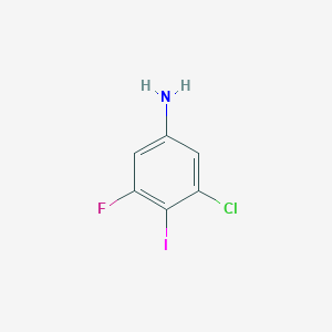 3-Chloro-5-fluoro-4-iodoaniline
