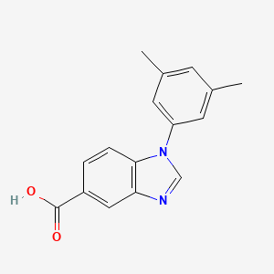 1-(3,5-dimethylphenyl)-1H-benzimidazole-5-carboxylic acid