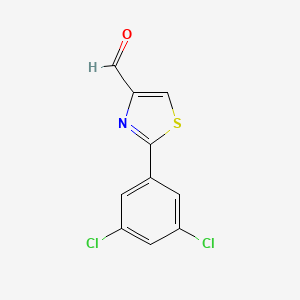 2-(3,5-Dichlorophenyl)thiazole-4-carbaldehyde
