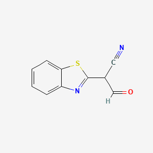 B2428789 2-(1,3-Benzothiazol-2-yl)-3-oxopropanenitrile CAS No. 327104-64-3