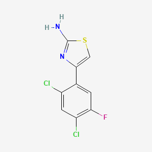 4-(2,4-Dichloro-5-fluoro-phenyl)-thiazol-2-ylamine