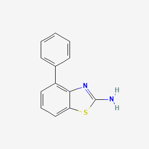molecular formula C13H10N2S B2428814 4-苯基-1,3-苯并噻唑-2-胺 CAS No. 21418-32-6