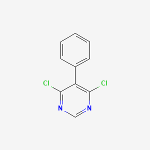 molecular formula C10H6Cl2N2 B2428892 4,6-Dichloro-5-phenylpyrimidine CAS No. 3974-16-1
