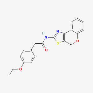 N-(4H-chromeno[4,3-d]thiazol-2-yl)-2-(4-ethoxyphenyl)acetamide