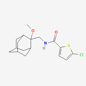 5-chloro-N-(((1R,3S,5r,7r)-2-methoxyadamantan-2-yl)methyl)thiophene-2-carboxamide