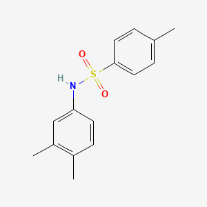 molecular formula C15H17NO2S B2429425 N-(3,4-Dimethylphenyl)-4-methylbenzenesulfonamide CAS No. 114097-27-7