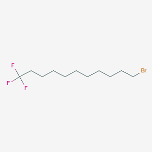 molecular formula C11H20BrF3 B2429432 Undecane, 11-bromo-1,1,1-trifluoro- CAS No. 86364-79-6