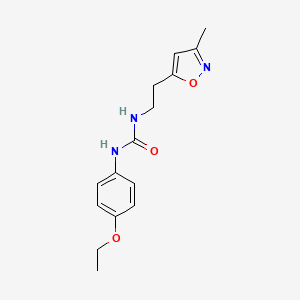 1-(4-Ethoxyphenyl)-3-(2-(3-methylisoxazol-5-yl)ethyl)urea
