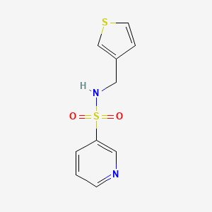 N-(thiophen-3-ylmethyl)pyridine-3-sulfonamide