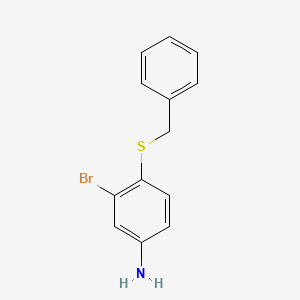 4-(Benzylsulfanyl)-3-bromoaniline