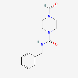 B2429583 N-benzyl-4-formylpiperazine-1-carboxamide CAS No. 1022549-88-7