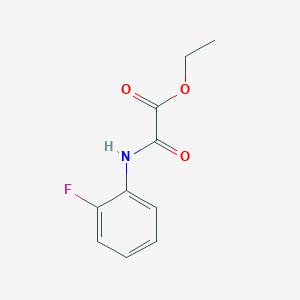 molecular formula C10H10FNO3 B2429674 Ethyl 2-((2-fluorophenyl)amino)-2-oxoacetate CAS No. 69065-98-1