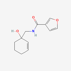 N-[(1-hydroxycyclohex-2-en-1-yl)methyl]furan-3-carboxamide