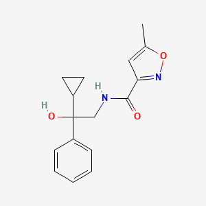 N-(2-cyclopropyl-2-hydroxy-2-phenylethyl)-5-methylisoxazole-3-carboxamide
