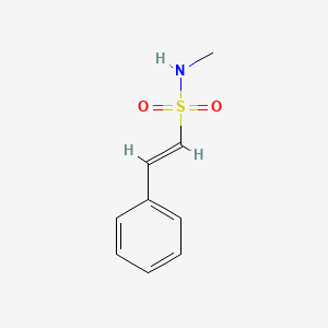 molecular formula C9H11NO2S B2429851 N-Methyl-2-phenylethene-1-sulfonamide CAS No. 13719-44-3