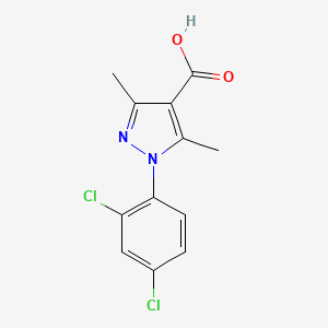 1-(2,4-dichlorophenyl)-3,5-dimethyl-1H-pyrazole-4-carboxylic acid