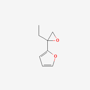 2-(2-Ethyloxiran-2-yl)furan