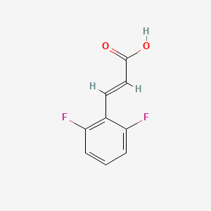 molecular formula C9H6F2O2 B2429937 2,6-Difluorocinnamic acid CAS No. 102082-89-3; 147700-58-1; 152152-09-5