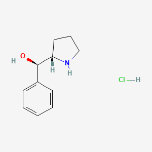 (R)-phenyl[(2S)-pyrrolidin-2-yl]methanol hydrochloride