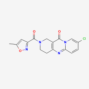 8-chloro-2-(5-methylisoxazole-3-carbonyl)-3,4-dihydro-1H-dipyrido[1,2-a:4',3'-d]pyrimidin-11(2H)-one