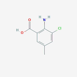2-Amino-3-chloro-5-methylbenzoic acid