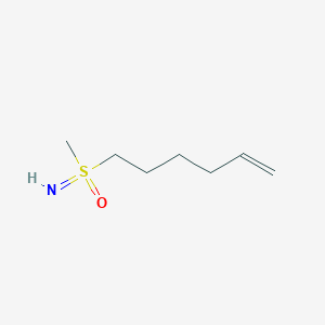 molecular formula C7H15NOS B2429984 Hex-5-enyl-imino-methyl-oxo-lambda6-sulfane CAS No. 2402829-48-3