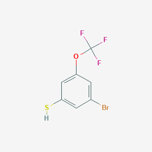 3-Bromo-5-(trifluoromethoxy)benzenethiol