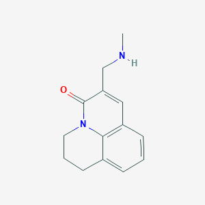 2-((methylamino)methyl)-6,7-dihydropyrido[3,2,1-ij]quinolin-3(5H)-one