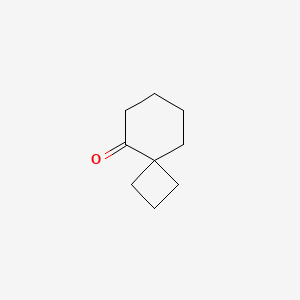 molecular formula C9H14O B2430165 spiro[3.5]nonan-5-one CAS No. 7141-75-5
